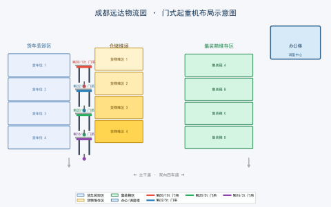 成都物流园门式起重机运行管理经验