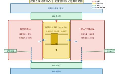 成都仓储物流中心起重装卸方案优化