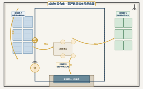 成都自来水厂起重机单轨吊选型配置方案