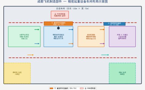 成都飞机制造部件用精密起重设备
