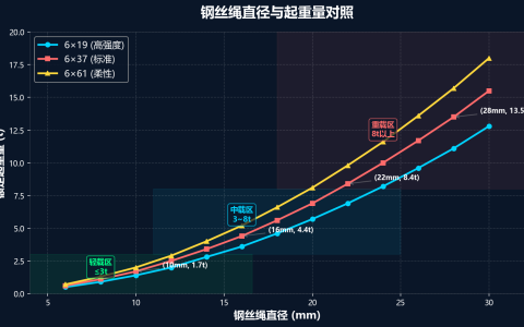 单梁起重机钢丝绳与吊具的选用标准