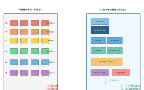 龙门吊电气控制系统升级改造：从传统继电器柜到数字化控制柜