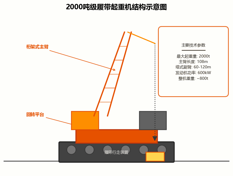 履带起重机大型化竞争加剧 2000吨级以上产品成行业焦点