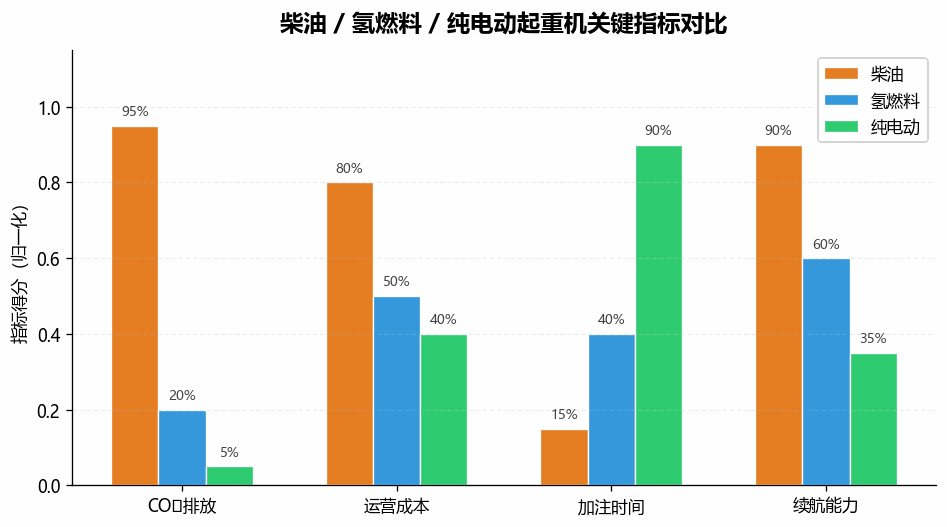 [行业分析] 氢能源动力起重机研发取得进展 绿色港口设备迎来新方向