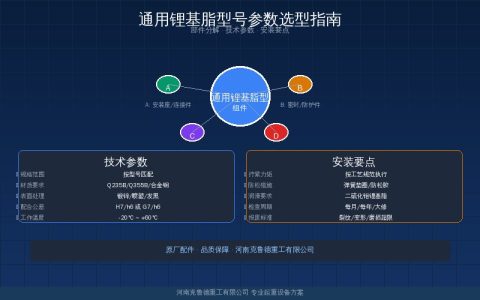 通用锂基脂0号到3号怎么选？——NLGI级粘度与适用温度决定润滑方案