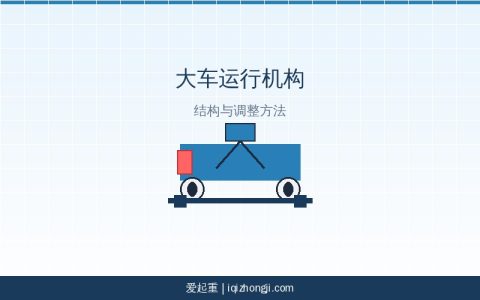 起重机大车运行机构结构与调整方法