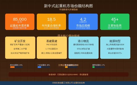 新中式起重机市场份额持续提升——轻量化设计推动桥式门式产品结构升级