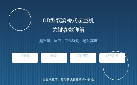 QD型双梁桥式起重机关键参数详解——跨度与工作级别