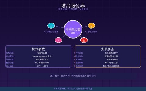 塔吊限位器类型参数与选型安装规范——起重力矩高度行程限位对照