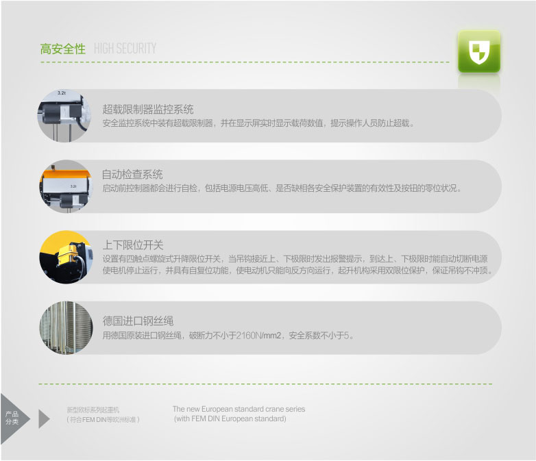 欧标起重机桥式起重机结构细节图