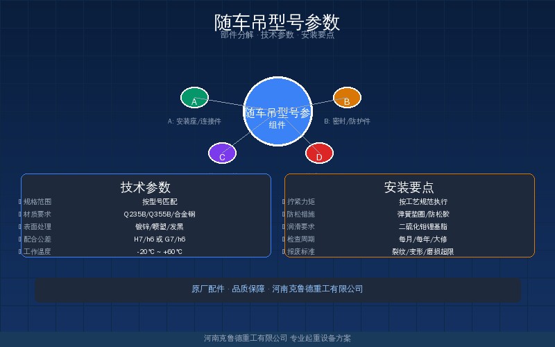 随车吊型号参数速查——直臂式折臂式起重力矩工作幅度与底盘配比