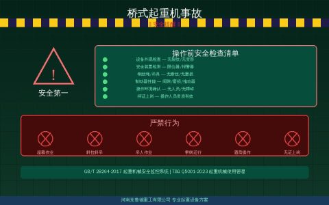 桥式起重机常见事故原因有哪些？钢丝绳断裂与限位器失效案例分析