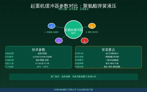 GB/T 3811缓冲器选型规范：聚氨酯弹簧液压三种类型能量吸收对照