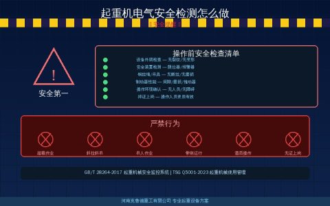 起重机电气安全检测怎么做？接地电阻绝缘电阻与耐压试验判定标准