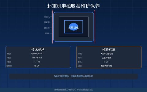 起重机电磁吸盘维护保养速查：绝缘电阻测试与保磁系统检查要点