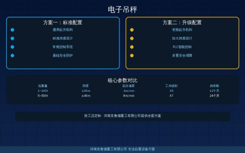 起重机电子吊秤怎么选？量程准确度等级与直视无线型速查